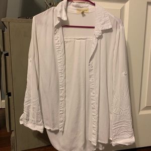 Cloth & Stone White Button Down